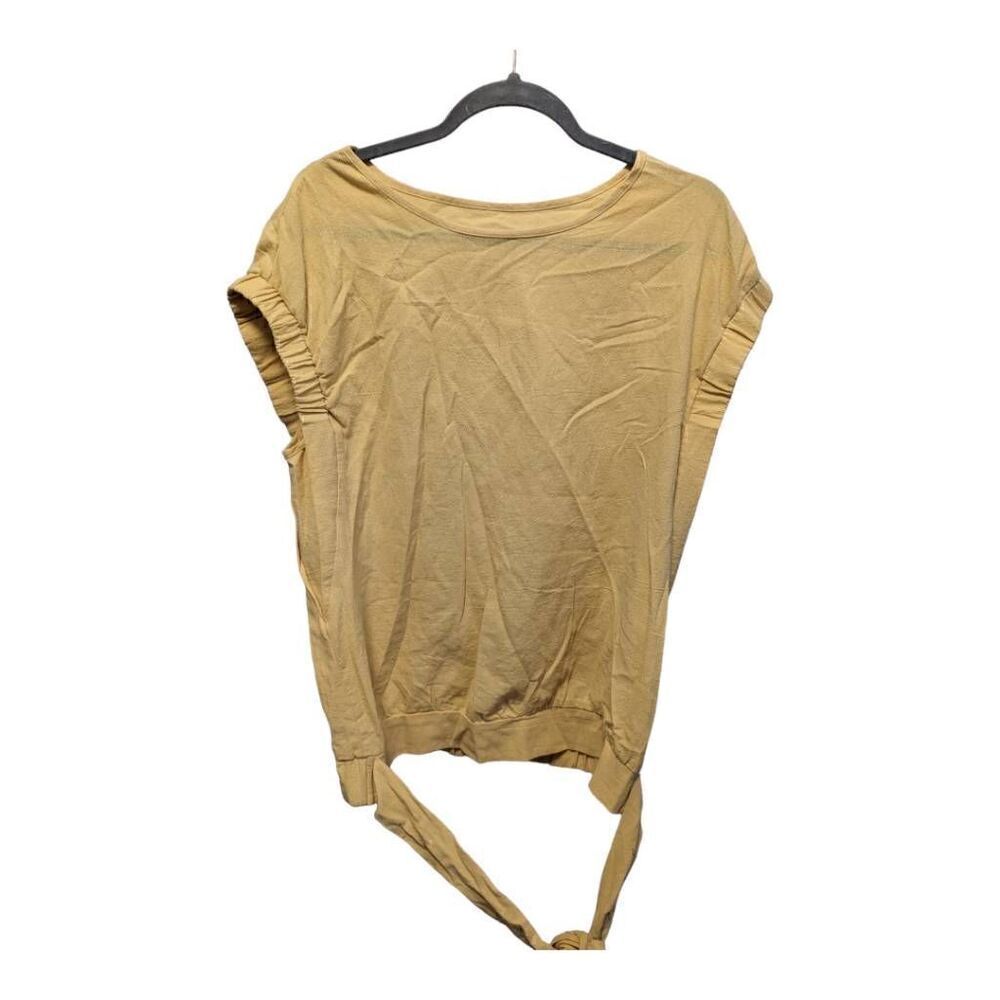 SHEIN Tan Sleeveless Top with Cross Belt Women's Extra Large